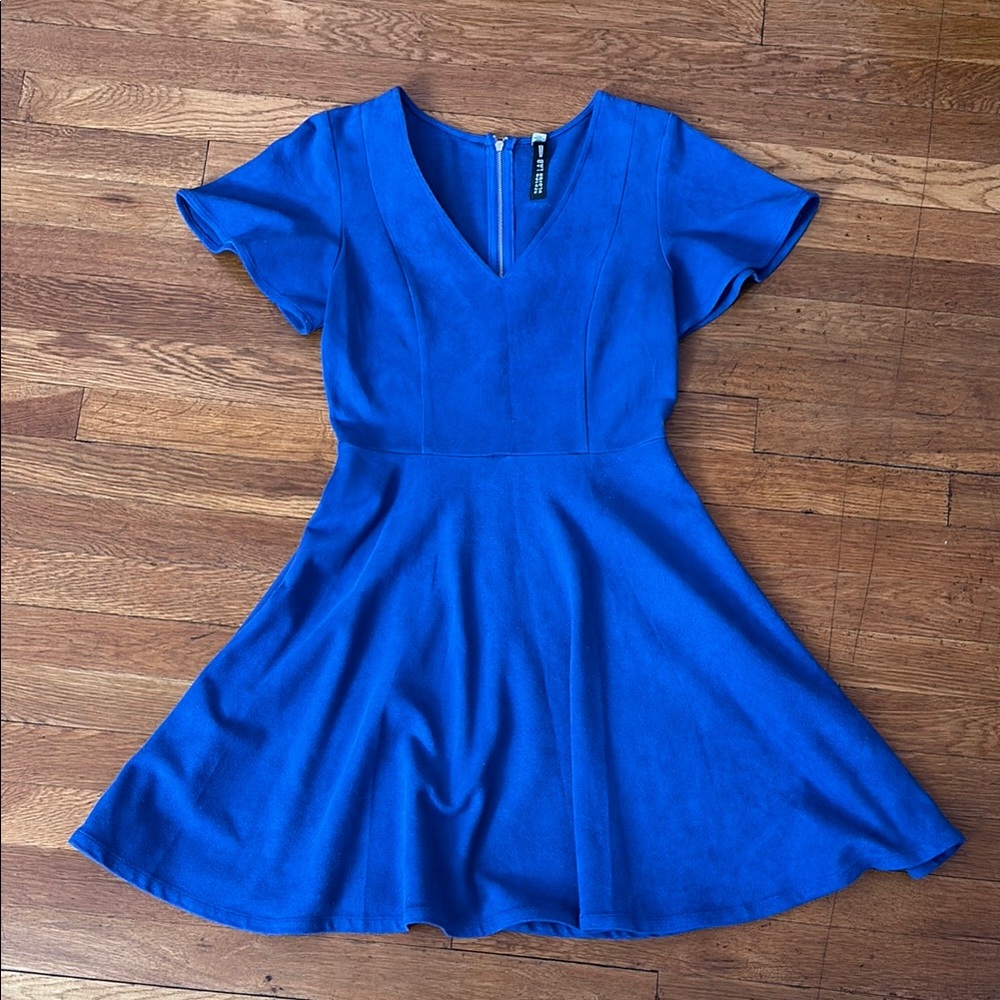 design lab suede dress